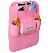 Car Seat Cover with Backrest Storage Bag