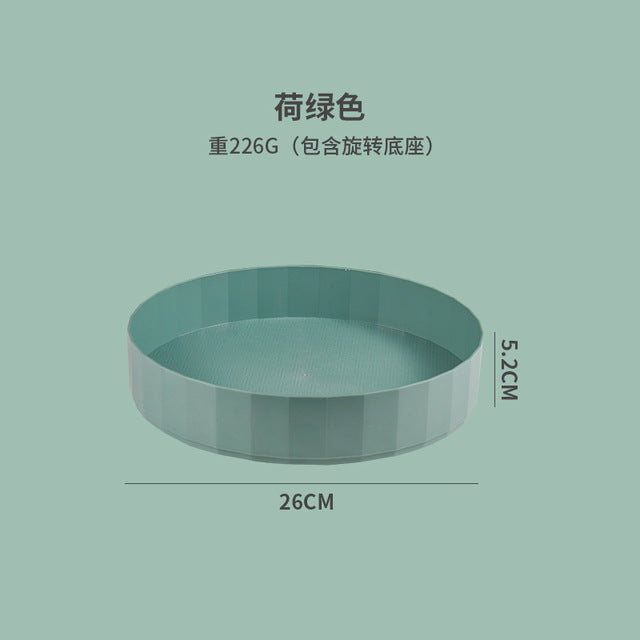 Rotary Kitchen Tray and Storage Containers