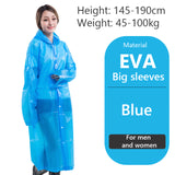 Thick Waterproof Hooded Raincoat for Outdoor Hiking
