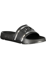 FILA BLACK WOMEN'S FOOTWEAR SLIPPERS