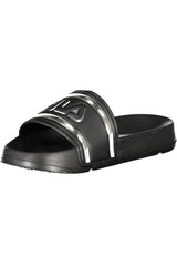 FILA BLACK WOMEN'S FOOTWEAR SLIPPERS