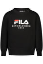 FILA KIDS' BLACK ZIP-UP SWEATSHIRT