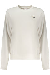 FILA WOMEN'S WHITE ZIP-UP SWEATSHIRT