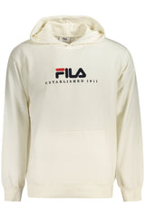 FILA MEN'S WHITE ZIP-UP SWEATSHIRT