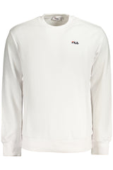 FILA MEN'S WHITE ZIP-UP SWEATSHIRT