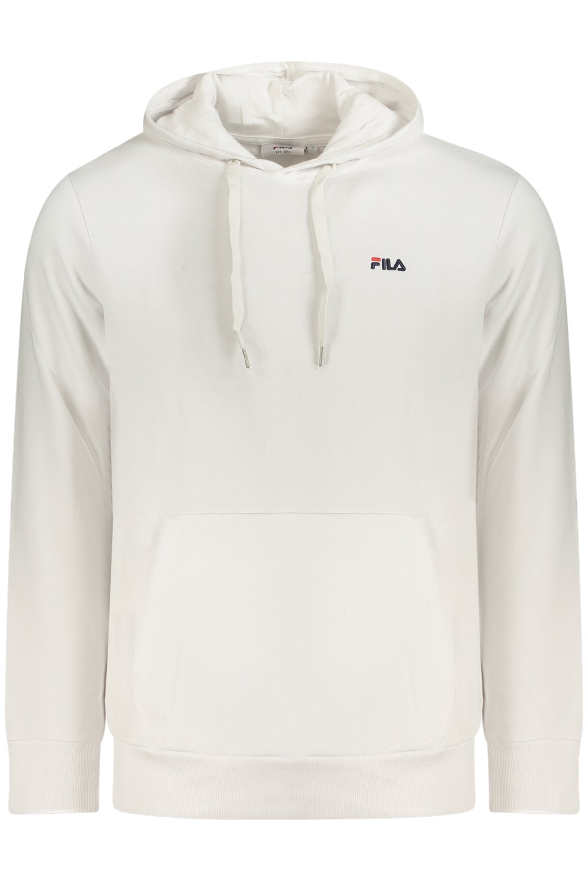 FILA MEN'S WHITE ZIP-UP SWEATSHIRT