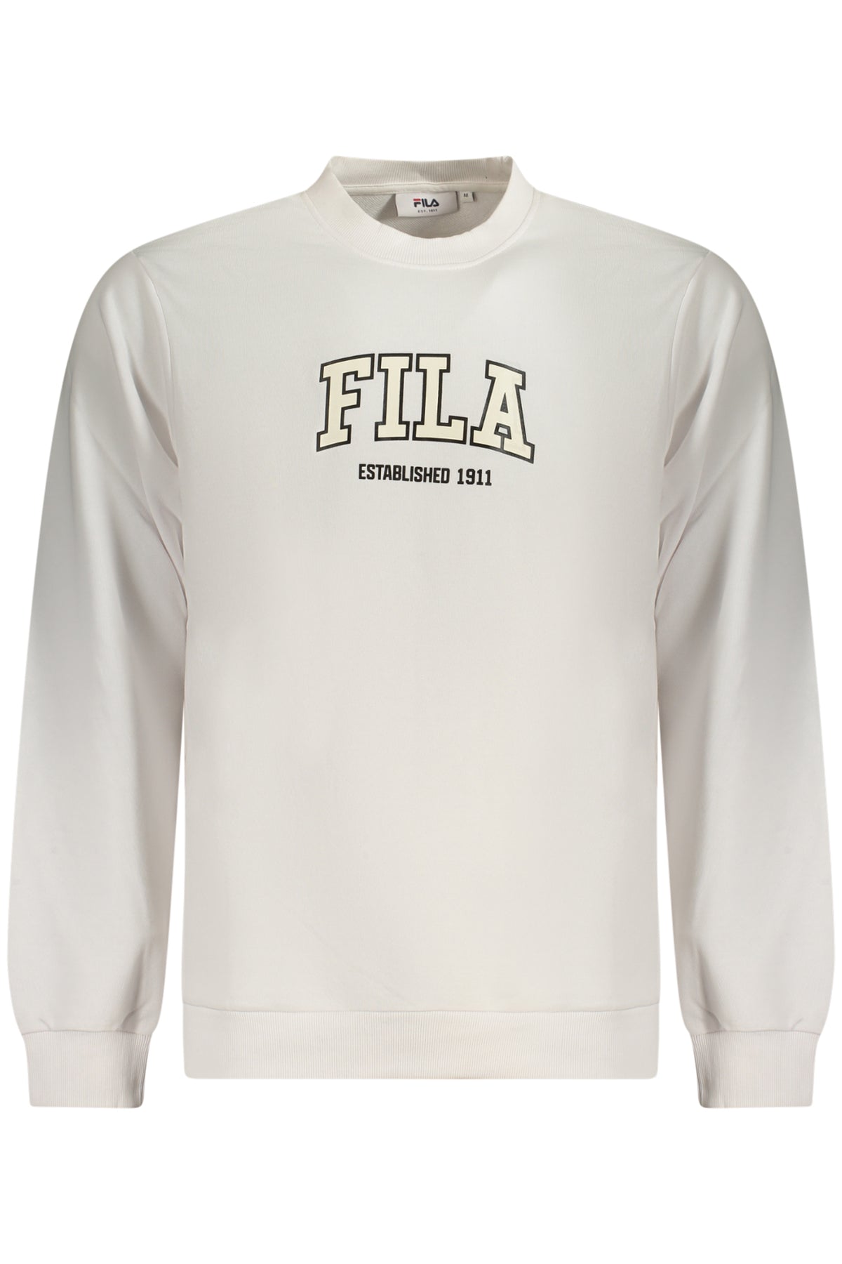 FILA MEN'S WHITE ZIP-UP SWEATSHIRT