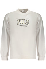 FILA MEN'S WHITE ZIP-UP SWEATSHIRT