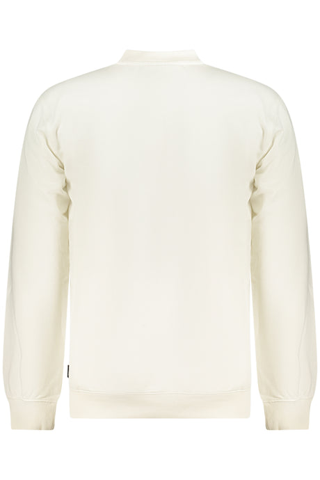 FILA MEN'S WHITE ZIP-UP SWEATSHIRT