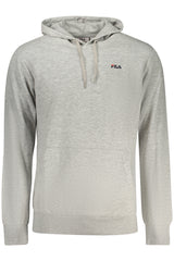 FILA MEN'S GRAY ZIP-UP SWEATSHIRT