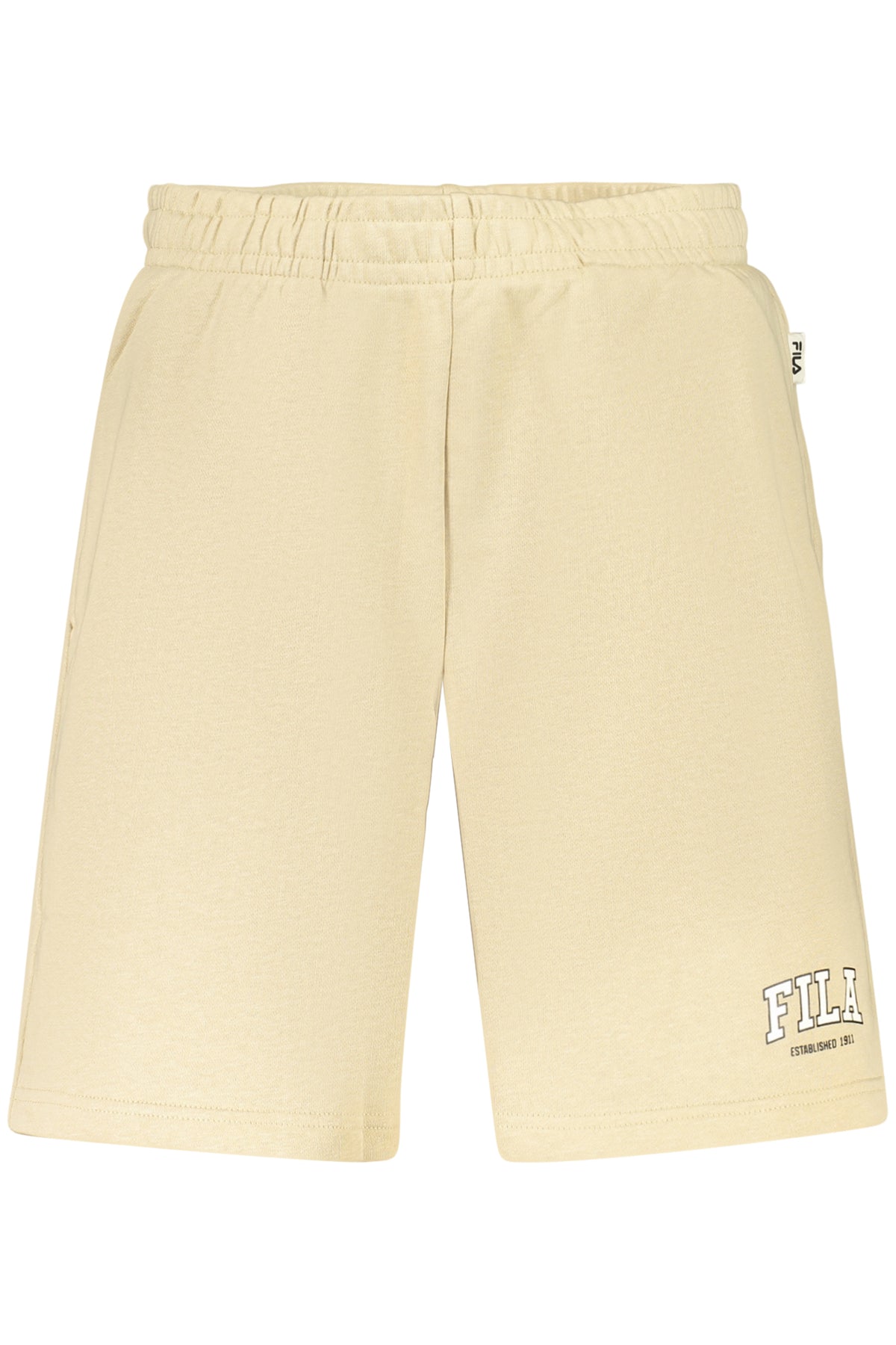 FILA MEN'S BEIGE SHORT TRACKSUIT PANTS