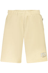 FILA MEN'S BEIGE SHORT TRACKSUIT PANTS