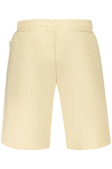 FILA MEN'S BEIGE SHORT TRACKSUIT PANTS