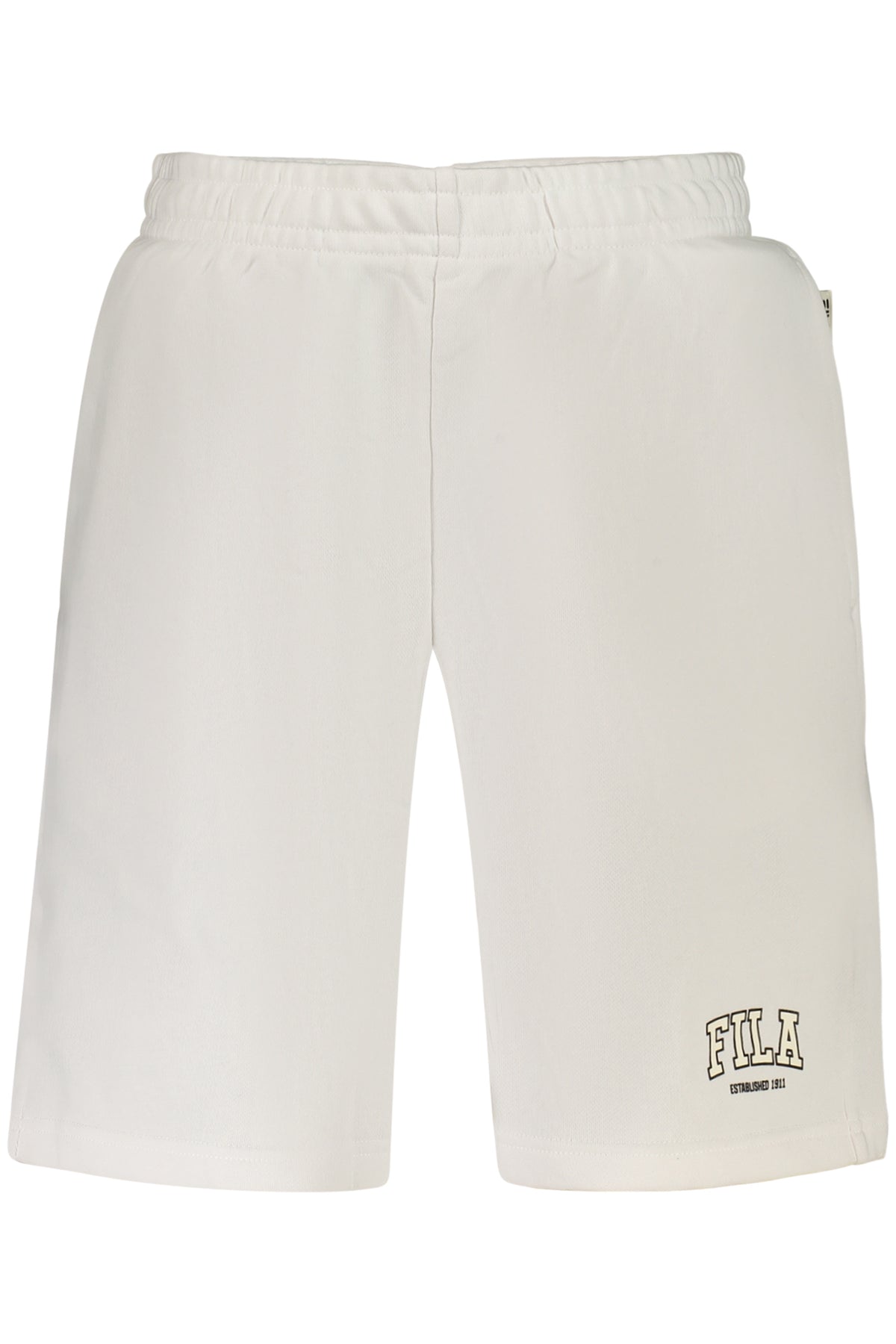 FILA MEN'S WHITE SHORT TRACKSUIT PANTS