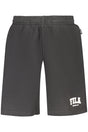 FILA MEN'S BLACK SHORT TRACKSUIT PANTS