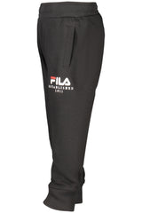 FILA GIRL'S BLACK LONG TRACKSUIT PANTS
