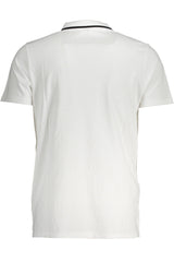 FILA MEN'S WHITE SHORT SLEEVED POLO SHIRT