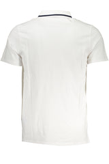 FILA MEN'S WHITE SHORT SLEEVED POLO SHIRT
