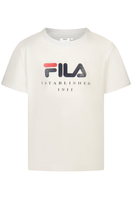 FILA SHORT-SLEEVED T-SHIRT FOR GIRLS, WHITE