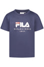 FILA GIRLS' SHORT-SLEEVED T-SHIRT, BLUE