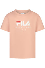 FILA SHORT-SLEEVED T-SHIRT FOR GIRLS, PINK