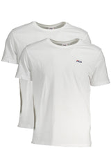 FILA MEN'S SHORT-SLEEVED T-SHIRT WHITE