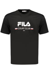 FILA MEN'S SHORT-SLEEVE T-SHIRT BLACK