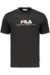 FILA MEN'S SHORT-SLEEVE T-SHIRT BLACK