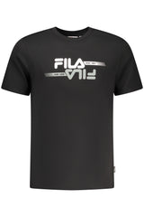 FILA MEN'S SHORT-SLEEVE T-SHIRT BLACK