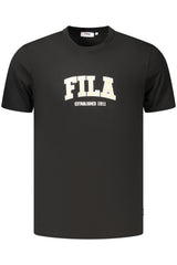 FILA MEN'S SHORT-SLEEVE T-SHIRT BLACK