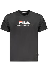 FILA MEN'S SHORT SLEEVE T-SHIRT BLACK