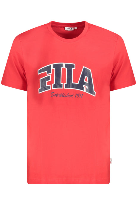 FILA MEN'S SHORT SLEEVE T-SHIRT RED