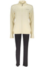 FREDDY WOMEN'S BEIGE ZIP-UP SWEATSHIRT