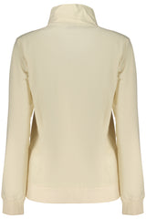 FREDDY WOMEN'S BEIGE ZIP-UP SWEATSHIRT