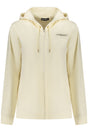 FREDDY WOMEN'S WHITE ZIP-UP SWEATSHIRT