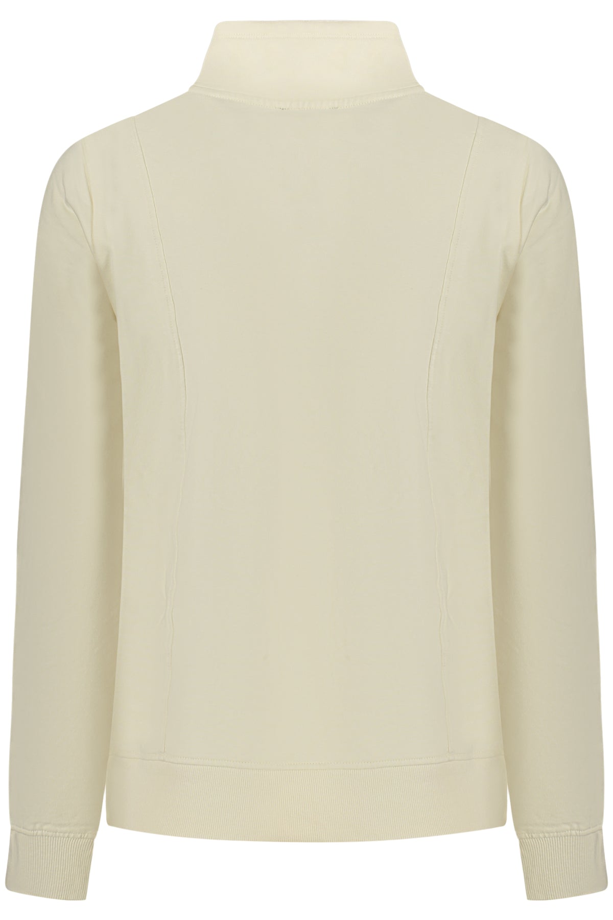 FREDDY WOMEN'S WHITE ZIP-UP SWEATSHIRT