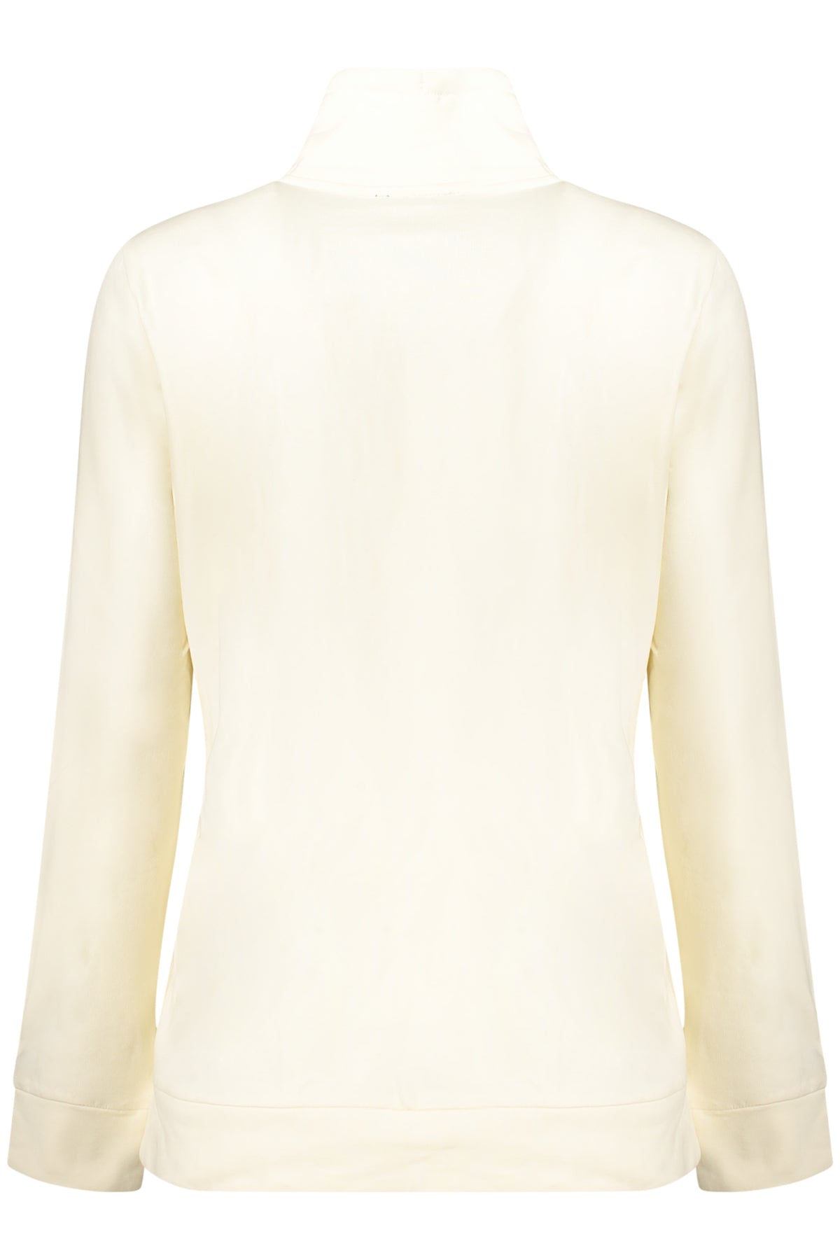 FREDDY WOMEN'S WHITE ZIP-UP SWEATSHIRT