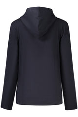 FREDDY WOMEN'S BLUE ZIP-UP SWEATSHIRT