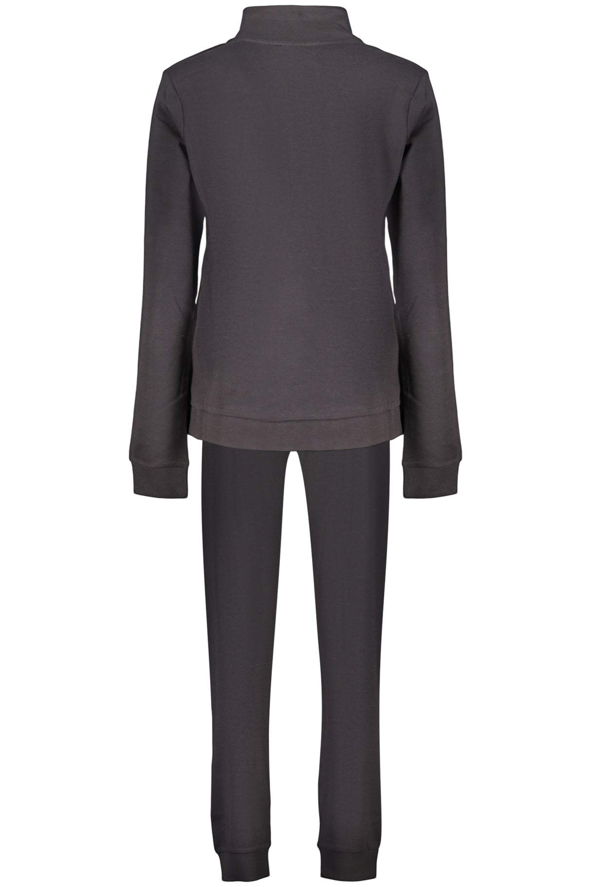 FREDDY WOMEN'S BLACK ZIP-UP SWEATSHIRT