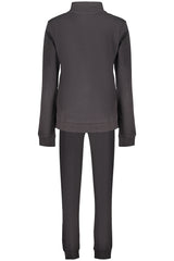 FREDDY WOMEN'S BLACK ZIP-UP SWEATSHIRT