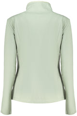 FREDDY WOMEN'S GREEN ZIP-UP SWEATSHIRT
