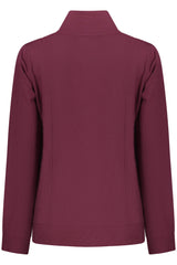 FREDDY WOMEN'S PURPLE ZIP-UP SWEATSHIRT