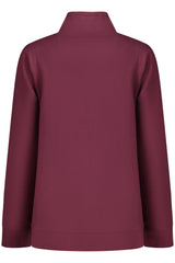 FREDDY WOMEN'S PURPLE ZIP-UP SWEATSHIRT