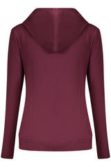 FREDDY WOMEN'S PURPLE ZIP-UP SWEATSHIRT
