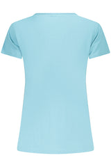FREDDY WOMEN'S SHORT-SLEEVED T-SHIRT, BLUE
