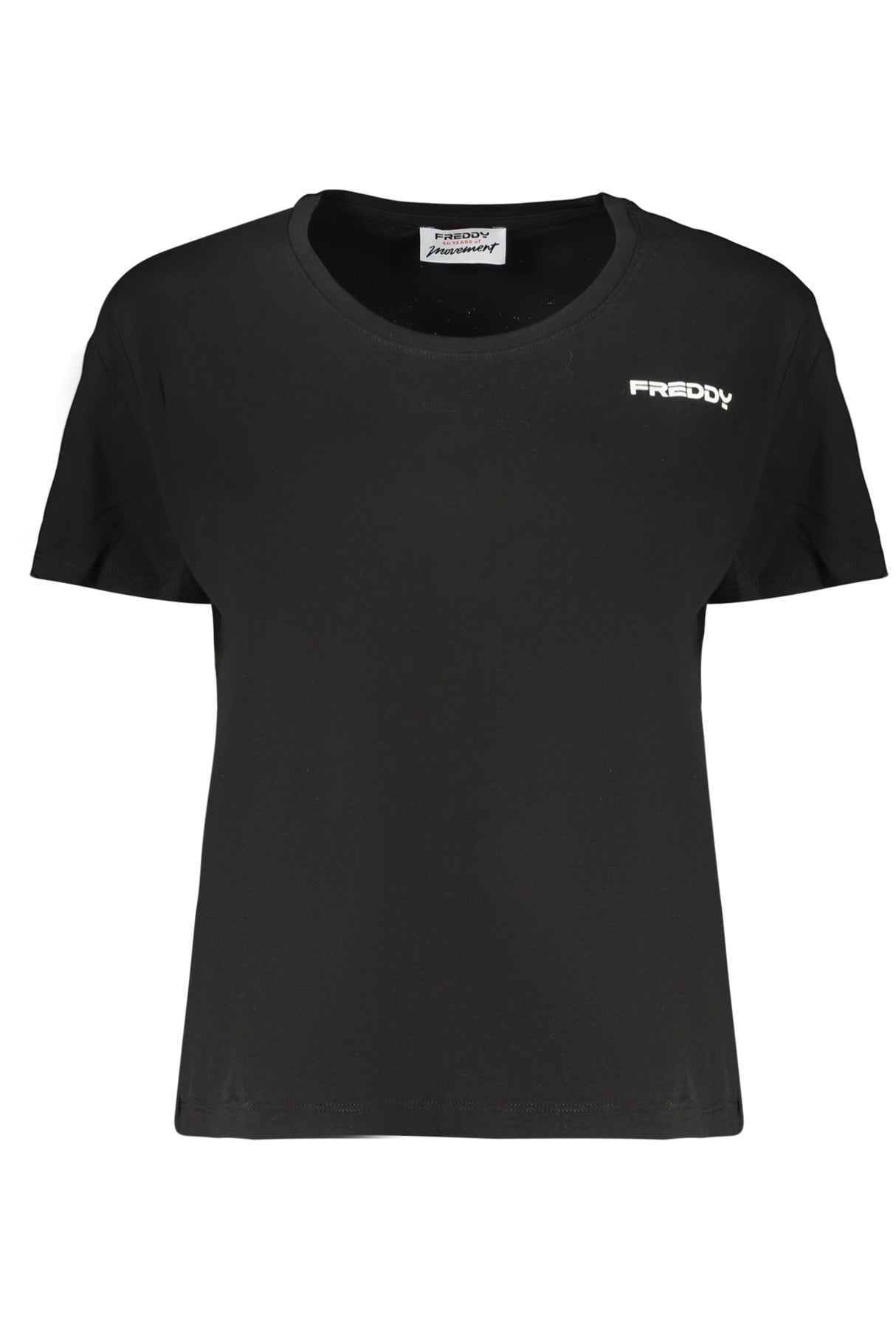 FREDDY WOMEN'S SHORT-SLEEVE T-SHIRT BLACK