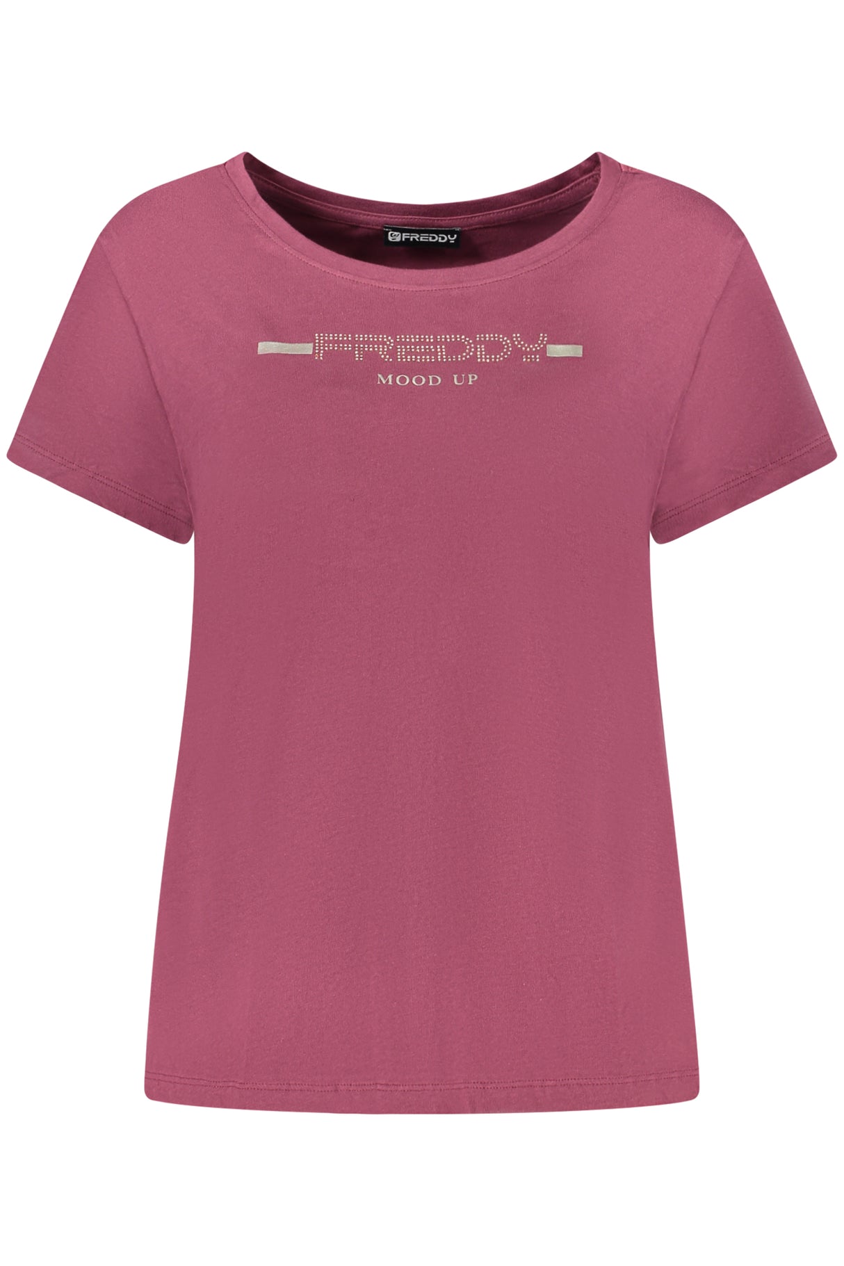 FREDDY WOMEN'S PURPLE SHORT-SLEEVE T-SHIRT