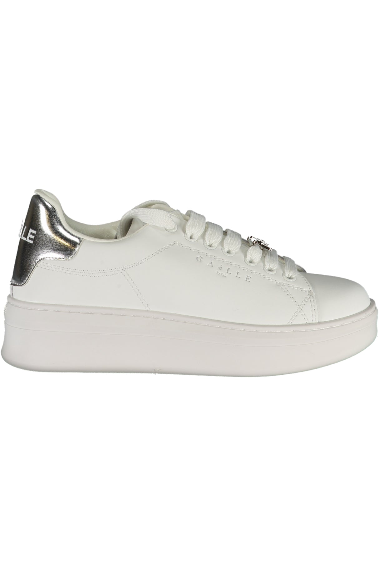 GAELLE PARIS WHITE WOMEN'S SPORTS SHOES