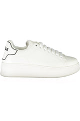 GAELLE PARIS WHITE WOMEN'S SPORTS SHOES