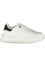 GAELLE PARIS WHITE WOMEN'S SPORTS SHOES